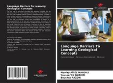 Buchcover von Language Barriers To Learning Geological Concepts