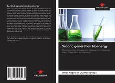Обложка Second generation bioenergy