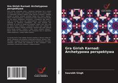 Portada del libro de Gra Girish Karnad: Archetypowa perspektywa