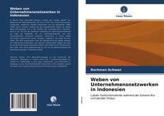 Capa do livro de Weben von Unternehmensnetzwerken in Indonesien 