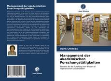 Bookcover of Management der akademischen Forschungstätigkeiten