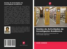 Couverture de Gestão de Actividades de Investigação Académica