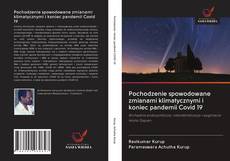 Buchcover von Pochodzenie spowodowane zmianami klimatycznymi i koniec pandemii Covid 19
