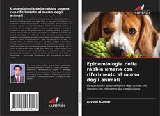 Buchcover von Epidemiologia della rabbia umana con riferimento al morso degli animali