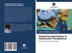 Capa do livro de Organtransplantation in islamischer Perspektive 