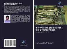 Buchcover von Biofysische studies van gingivaalepitheel
