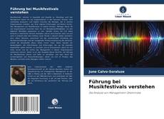 Couverture de Führung bei Musikfestivals verstehen