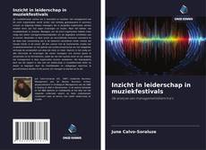 Buchcover von Inzicht in leiderschap in muziekfestivals