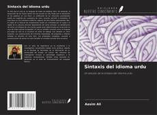 Portada del libro de Sintaxis del idioma urdu