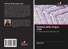 Bookcover of Sintassi della lingua urdu