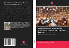 Buchcover von Determinantes em francês padrão vs. francês da Costa do Marfim