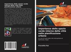 Portada del libro de Importanza dello spazio verde interno della città nella pianificazione urbana