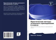 Capa do livro de Практические методы успешного преподавания в классе 