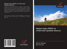 Capa do livro de Wpływ etapu ENSO na zmienność opadów deszczu 