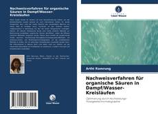 Portada del libro de Nachweisverfahren für organische Säuren in Dampf/Wasser-Kreisläufen