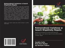 Portada del libro de Różnorodność kwiatowa w lasach Wspólnoty Nepalu