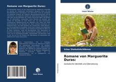 Romane von Marguerite Duras: kitap kapağı