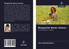 Обложка Marguerite Duras romans: