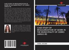 Copertina di CASE STUDY OF REGULARIZATION OF WORK IN THE MUNICIPALITY OF CERRO LARGO-RS