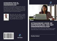 Couverture de UITDAGINGEN VOOR DE ONTWIKKELING VAN HET ONDERNEMERSCHAP