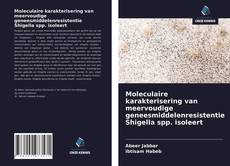 Bookcover of Moleculaire karakterisering van meervoudige geneesmiddelenresistentie Shigella spp. isoleert