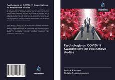 Обложка Psychologie en COVID-19: Kwantitatieve en kwalitatieve studies