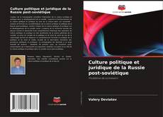 Culture politique et juridique de la Russie post-soviétique kitap kapağı