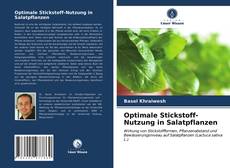 Optimale Stickstoff-Nutzung in Salatpflanzen kitap kapağı