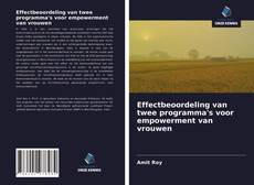 Buchcover von Effectbeoordeling van twee programma's voor empowerment van vrouwen