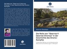 Portada del libro de Die Rolle von "Qeerroo fi Qaarree Oromoo" in der Geschichte des Oromo-Kampfes