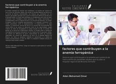 Buchcover von factores que contribuyen a la anemia ferropénica