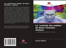 Le "contrôle des médias" de Noam Chomsky - Analyse kitap kapağı