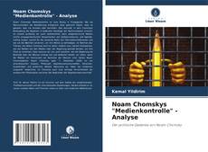 Portada del libro de Noam Chomskys "Medienkontrolle" - Analyse