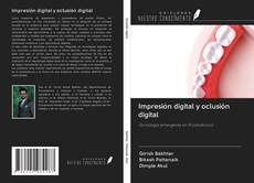 Impresión digital y oclusión digital kitap kapağı