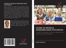 Buchcover von OCENA ZA NAUKĘ W DZIEDZINIE NAUK FIZYCZNYCH