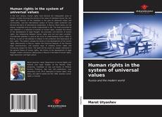 Bookcover of Human rights in the system of universal values
