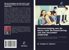 Обложка Heroverweging van de beurs voor de financiering van het secundair onderwijs