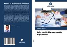 Referenz für Management im Allgemeinen kitap kapağı