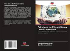 Buchcover von Principes de l'éducation à l'environnement