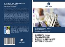 Bookcover of KORREKTUR VON TRANSVERSALEN DISKREPANZEN IN DER KIEFERORTHOPÄDIE