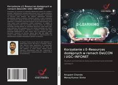Buchcover von Korzystanie z E-Resources dostępnych w ramach DeLCON i UGC-INFONET