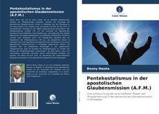Pentekostalismus in der apostolischen Glaubensmission (A.F.M.) kitap kapağı