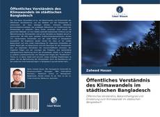 Buchcover von Öffentliches Verständnis des Klimawandels im städtischen Bangladesch