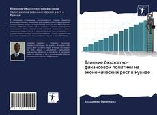 Влияние бюджетно-финансовой политики на экономический рост в Руанде的封面