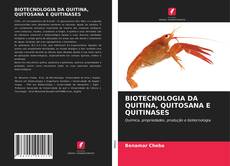Capa do livro de BIOTECNOLOGIA DA QUITINA, QUITOSANA E QUITINASES 
