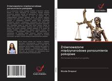 Buchcover von Zrównoważone międzynarodowe porozumienia pokojowe