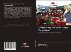 Copertina di Fonctions organiques et classes thématiques