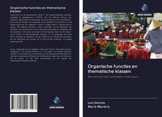 Copertina di Organische functies en thematische klassen