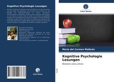 Kognitive Psychologie Lesungen kitap kapağı