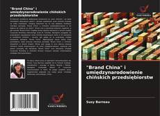 Bookcover of "Brand China" i umiędzynarodowienie chińskich przedsiębiorstw